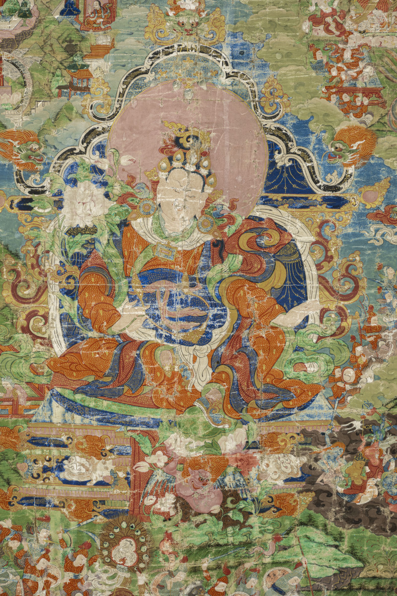 ATHANGKA POSSIBLY DEPICTING RUDRA CHAKRIN, THE LAST KING OF SHAMBALA - 图3