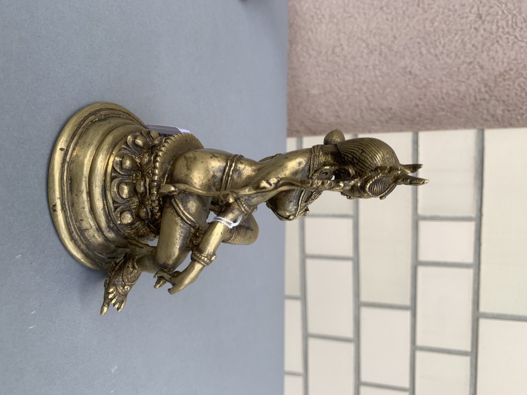 A BRONZE FIGURE OF SYAMATARA - 图10