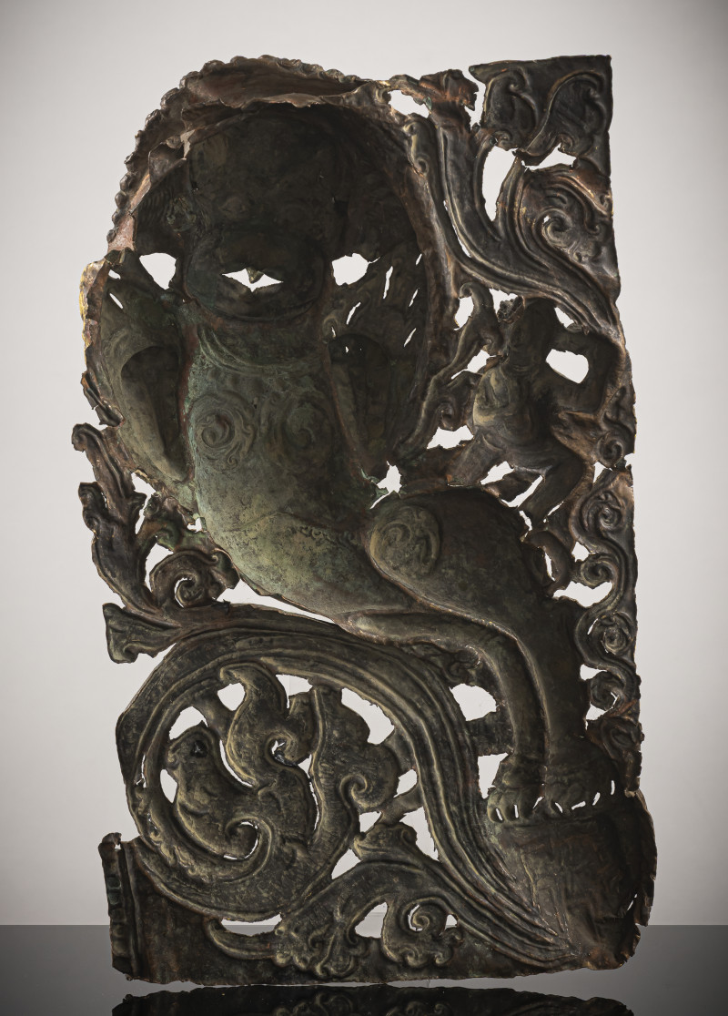 A GILT-COPPER EMBOSSED PANEL - 图4