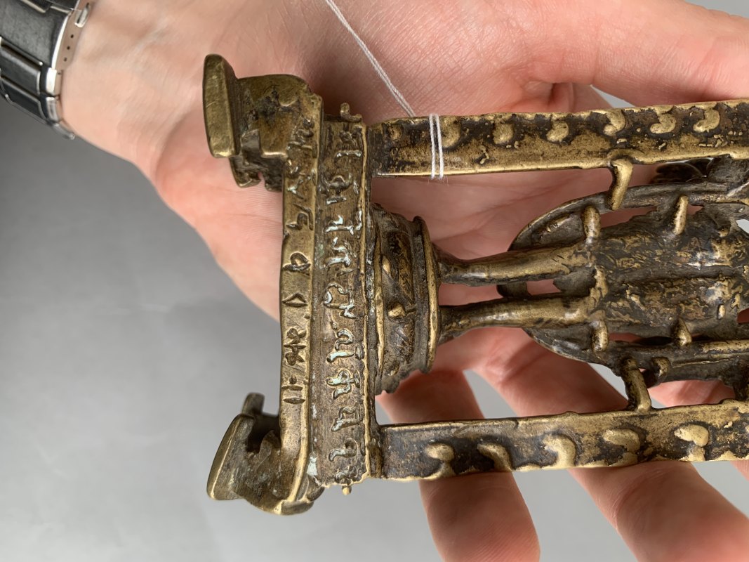 A BRONZE FIGURE OF PROBABLY VISHNU - 图10
