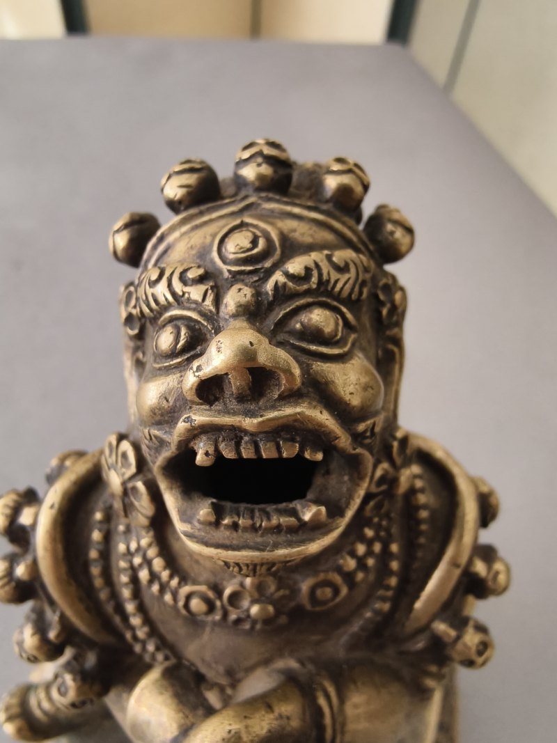 A BRONZE FIGURE OF DHAKA - 图20