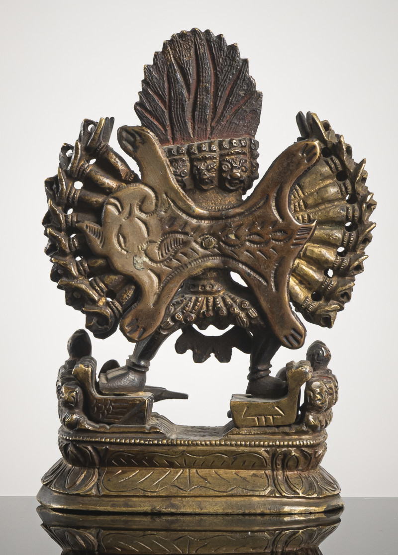 A BRONZE FIGURE OF YAMANTAKA - 图2
