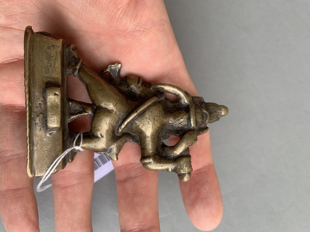 A BRONZE FIGURINE OF VAJRAPANI - 图8