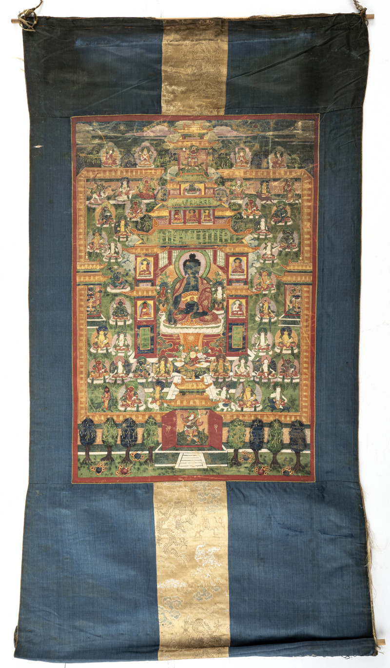 A thangka depicting Buddha Amitabha - 图2