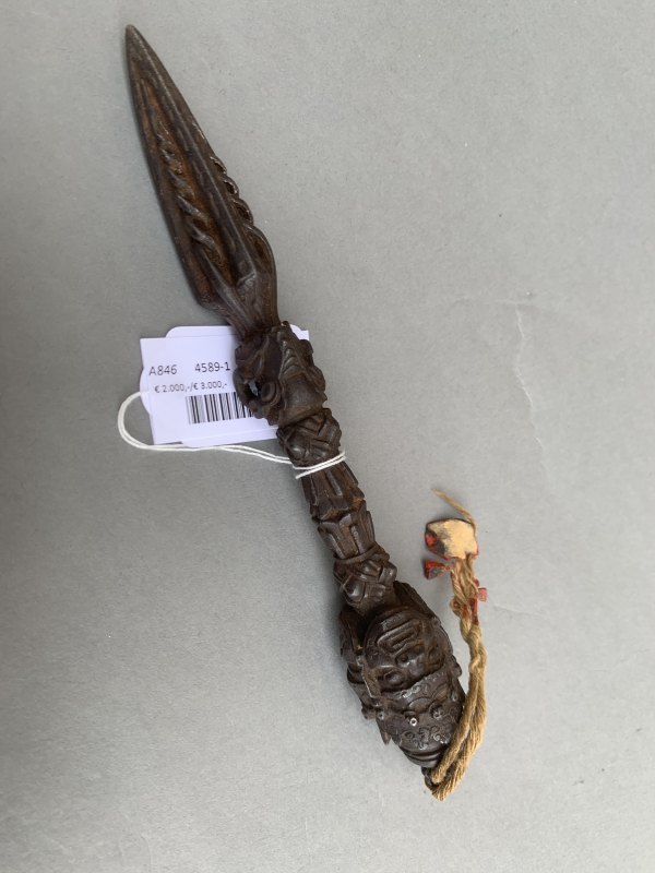 AN IRON RITUAL DAGGER, PHURBU - 图11