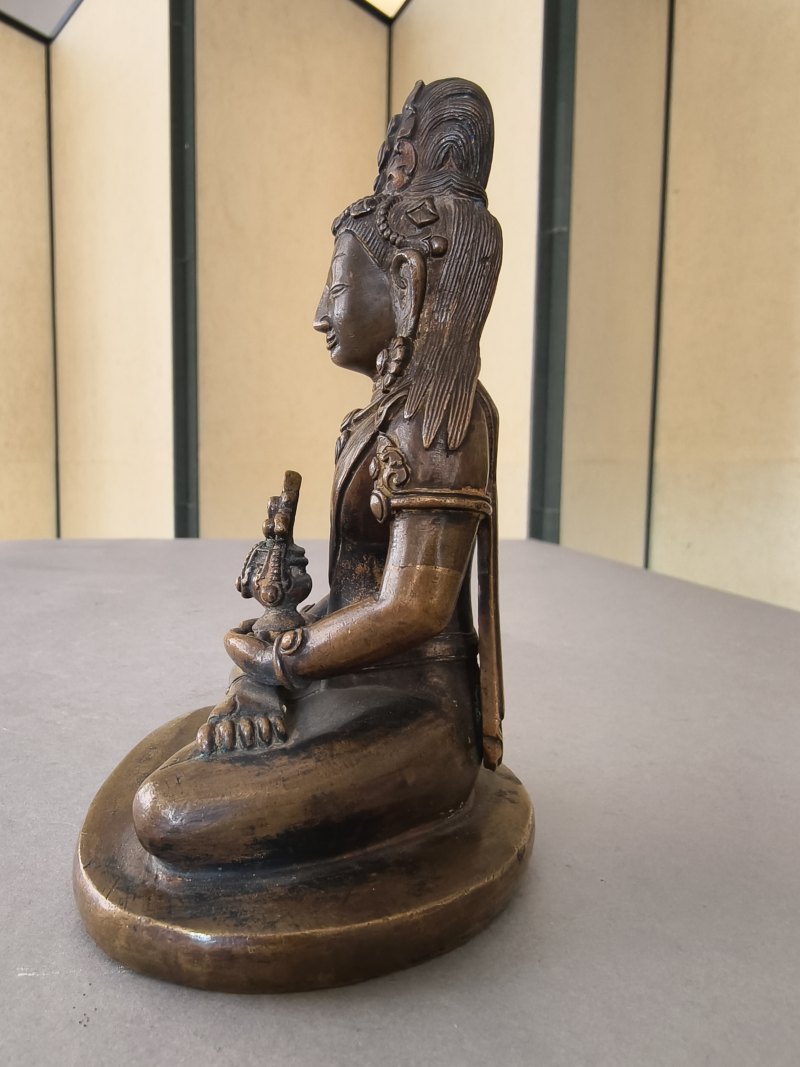 A BRONZE FIGURE OF AMITAYUS - 图14