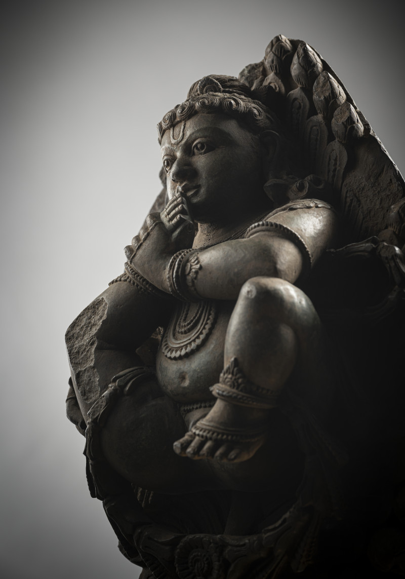 A STONE FIGURE OF KRISHNA - 图5