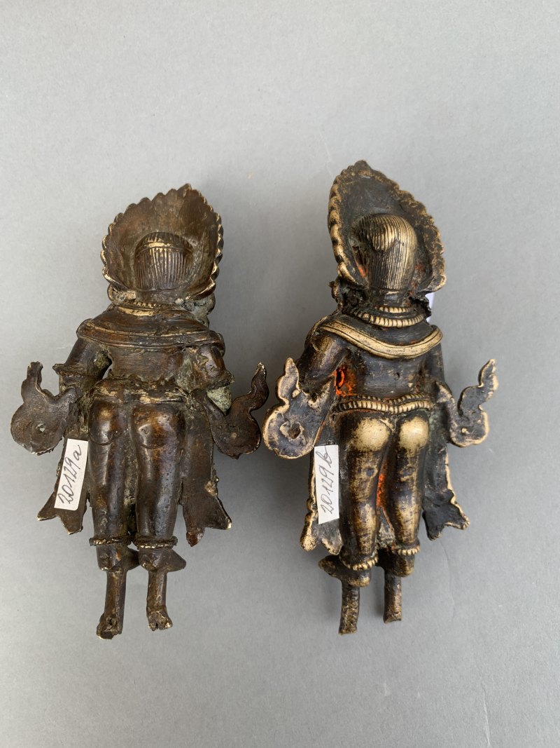 TWO BRONZE FIGURES OF MAHAKALA - 图7