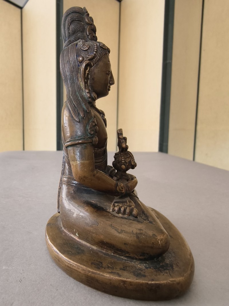 A BRONZE FIGURE OF AMITAYUS - 图22