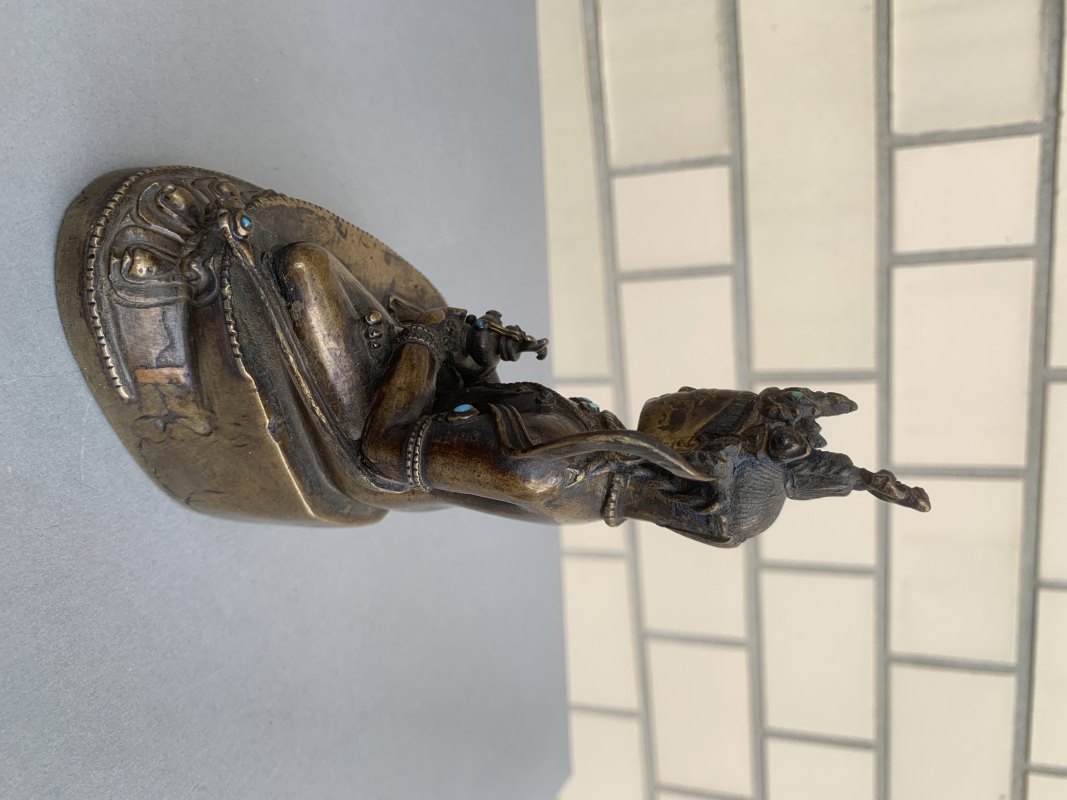A BRONZE FIGURE OF AMITAYUS - 图7