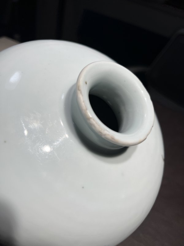 清雍正 安窑斗彩山水图梅瓶 - 图43