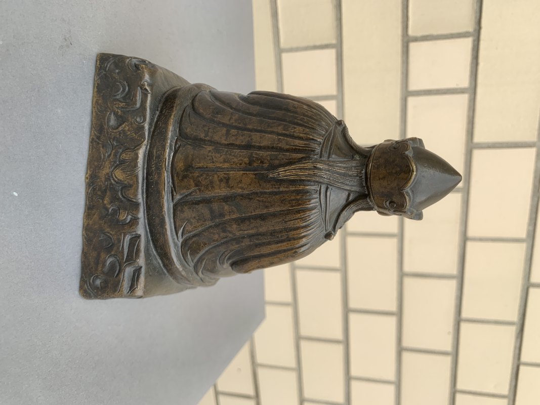 A BRONZE FIGURE OF PADMASAMBHAVA - 图8