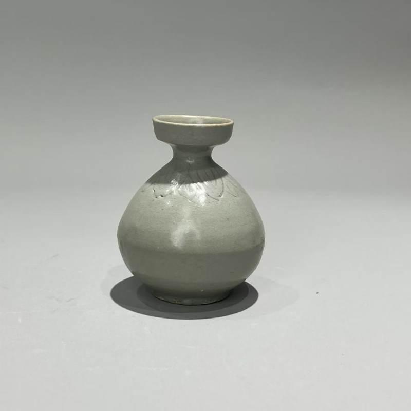 明代 高丽莲瓣纹油壶 - 图4