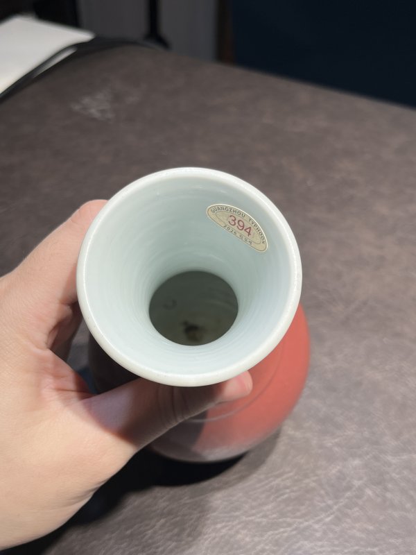 清乾隆 唐英“陶成堂制”觯式弦纹尊 - 图14