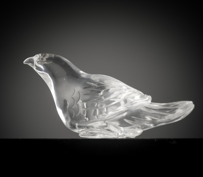 Bird of prey made of rock crystal - 图4