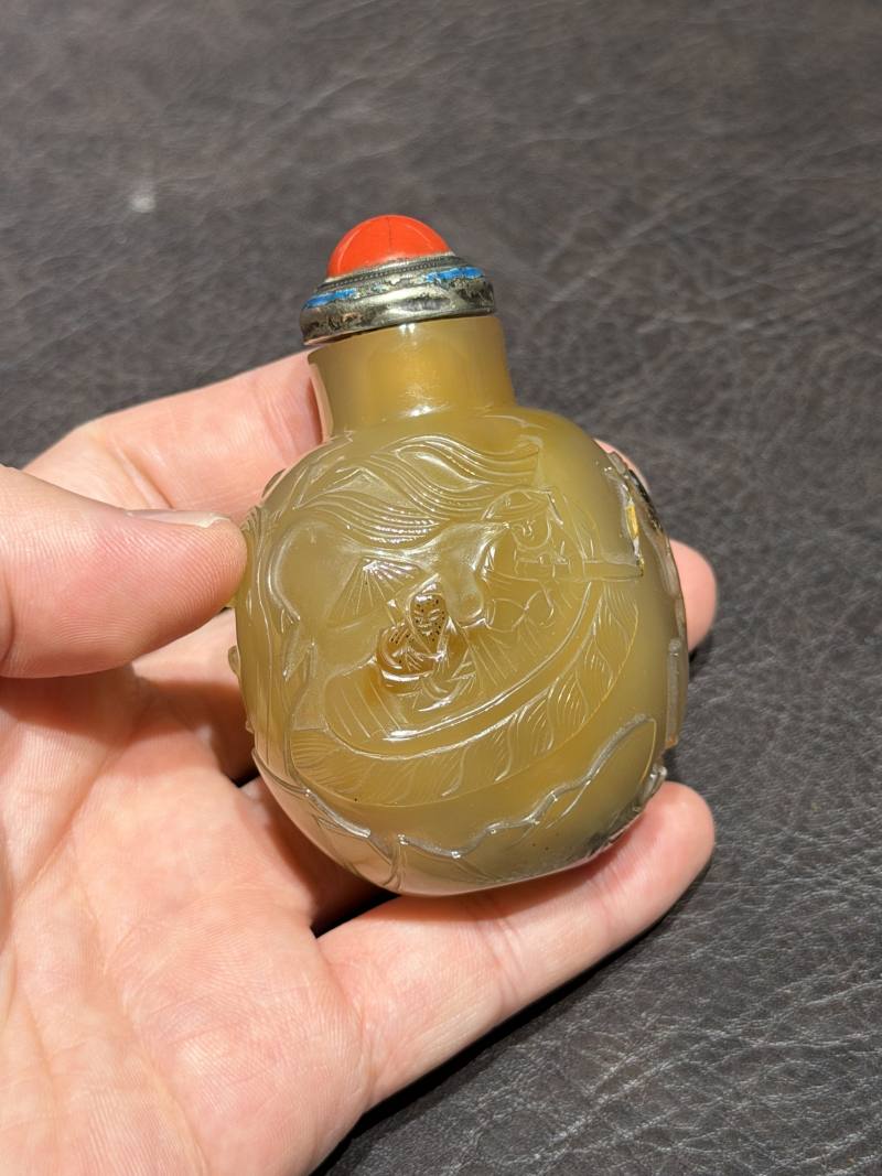清 玛瑙玉器一组六件 - 图20
