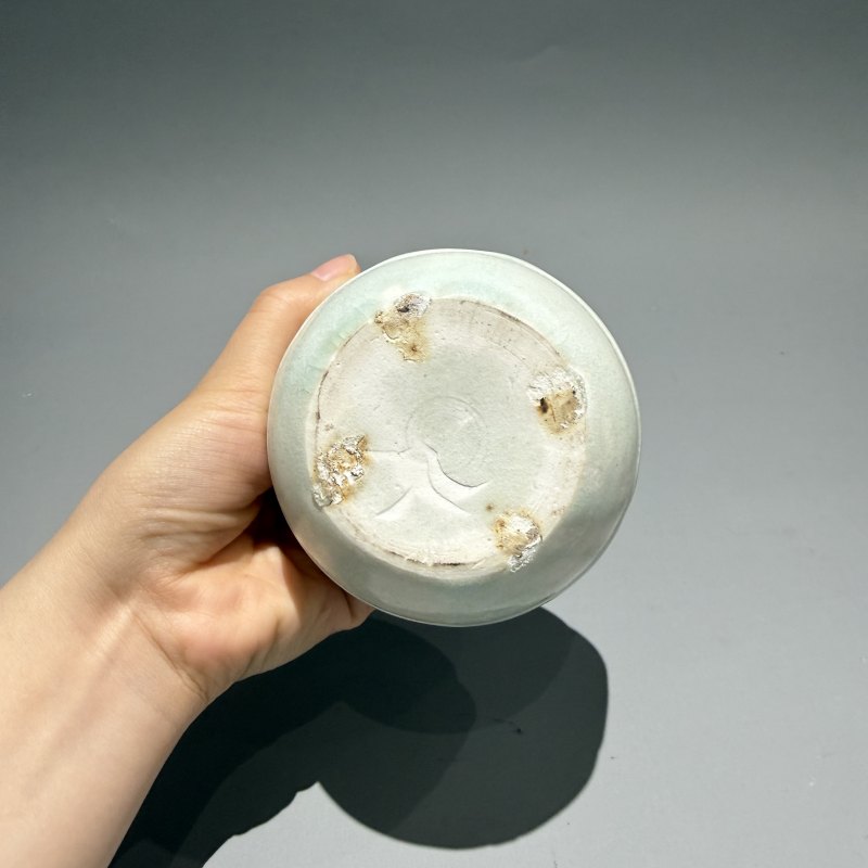 明代 青白釉镂空香薰 - 图7