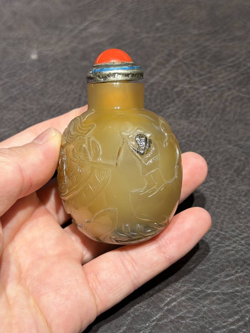 清 玛瑙玉器一组六件 - 图21