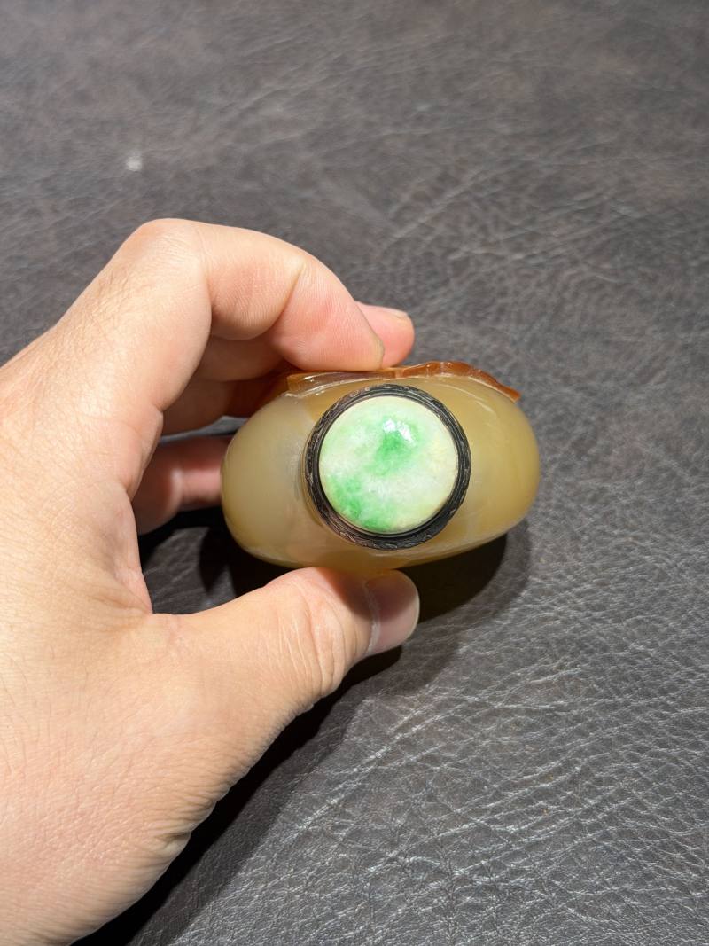 清 玛瑙玉器一组六件 - 图54