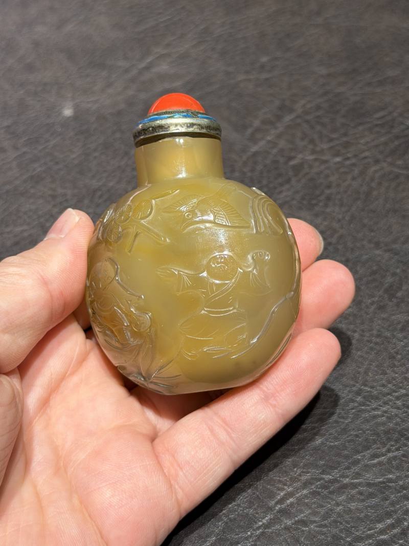 清 玛瑙玉器一组六件 - 图22