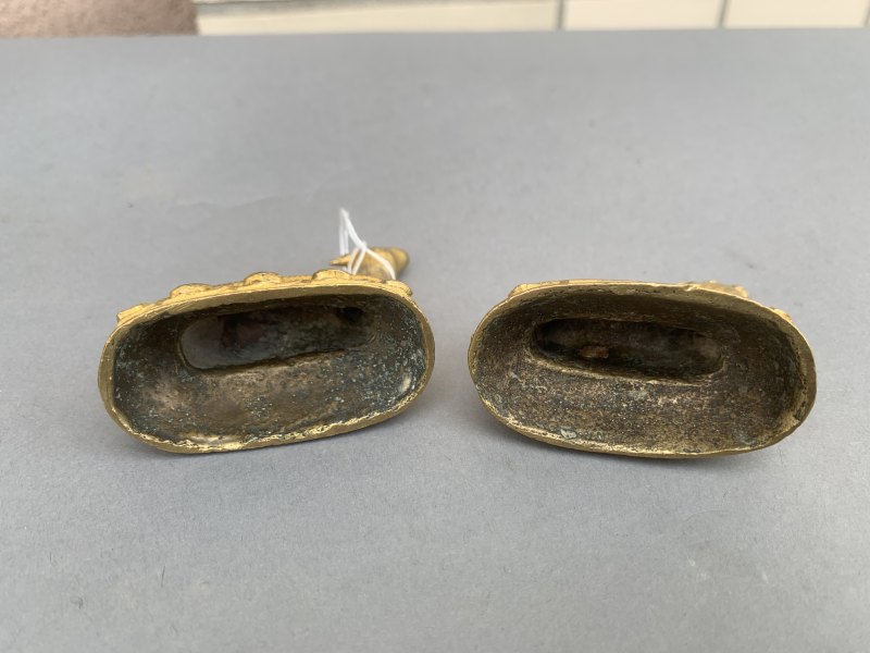 A PAIR OF GILT-BRONZE DEER - 图10