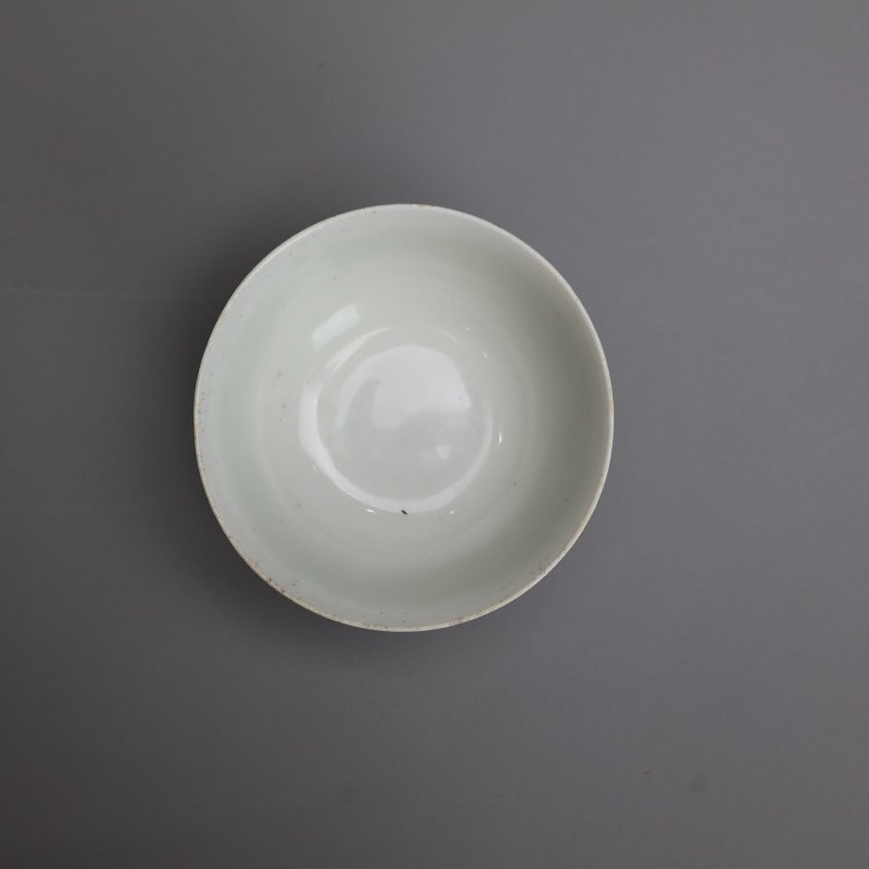 明代 青白釉茶、托一套 - 图7