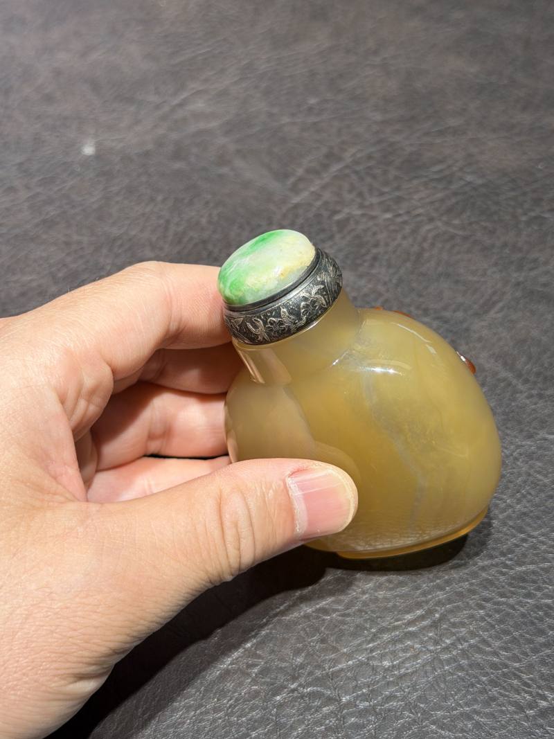 清 玛瑙玉器一组六件 - 图55