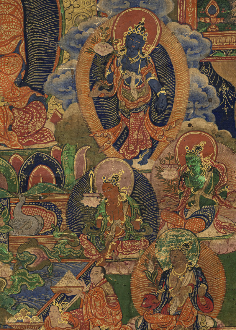 A THANGKA DEPICTING BUDDHA AMITABHA - 图2