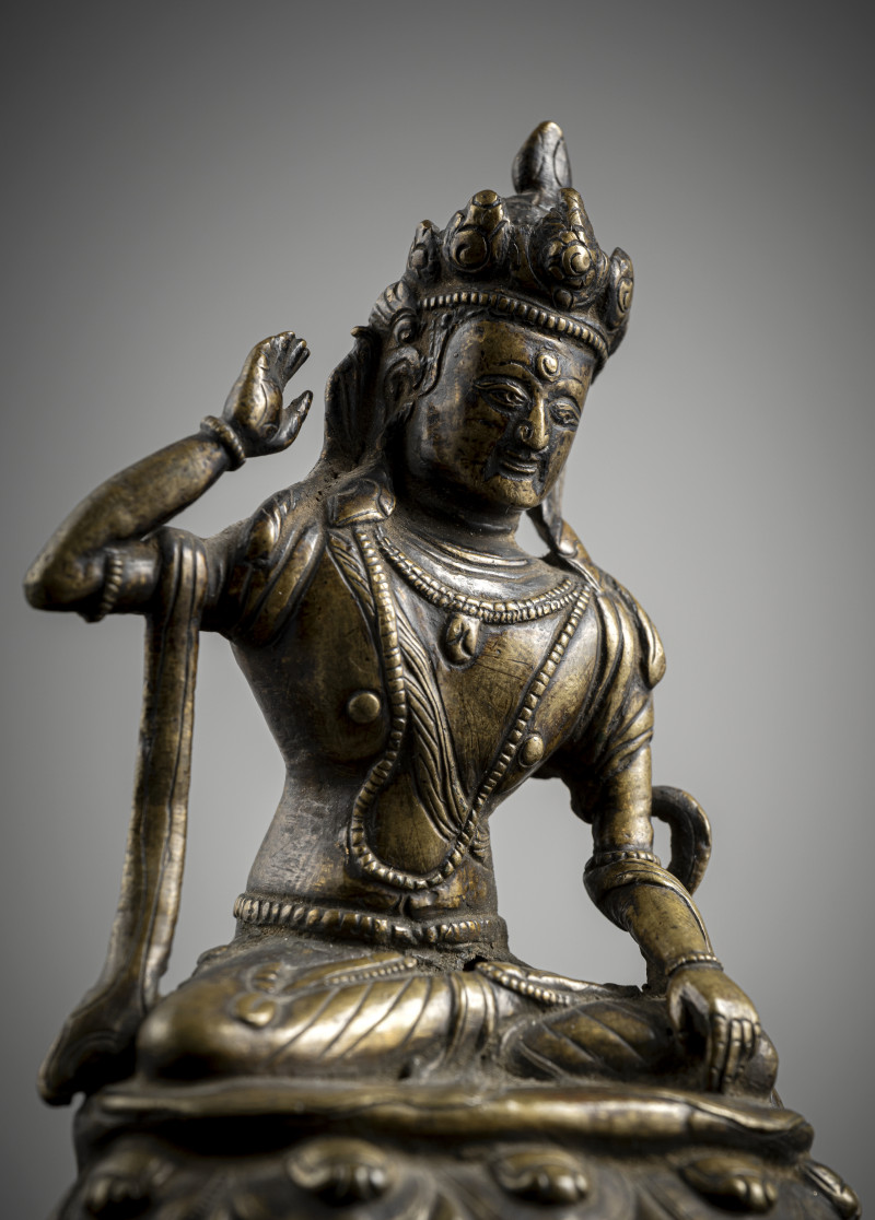 A BRONZE FIGURE OF NAMPAR GYALWA - 图4