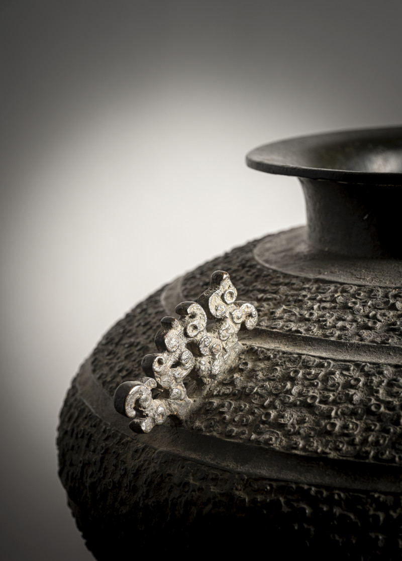 An archaic bronze vessel 'ling' - 图4