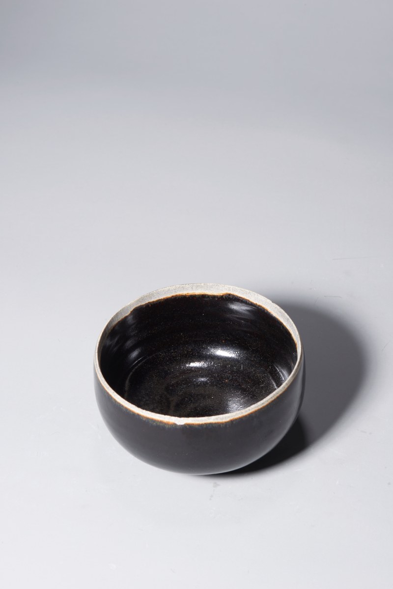明代 黑釉芒口钵 - 图5