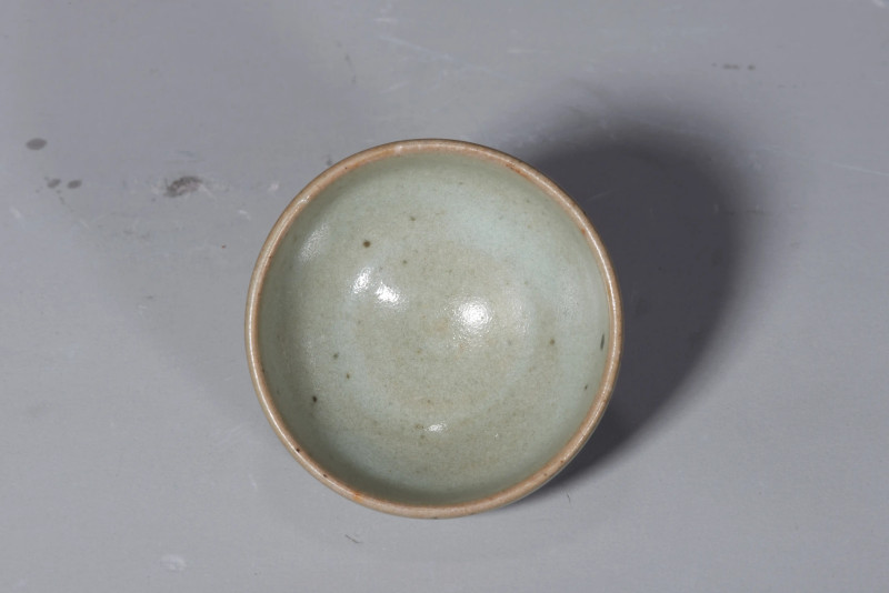 明代 钧窑青釉小杯 - 图7