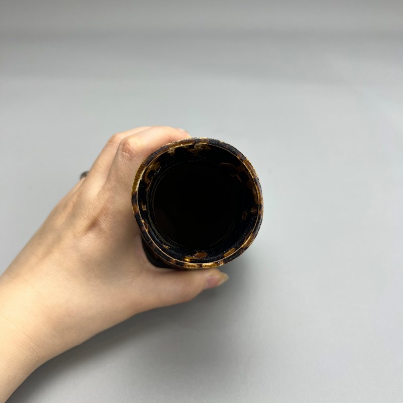明代 吉州窑虎斑纹箸瓶 - 图8