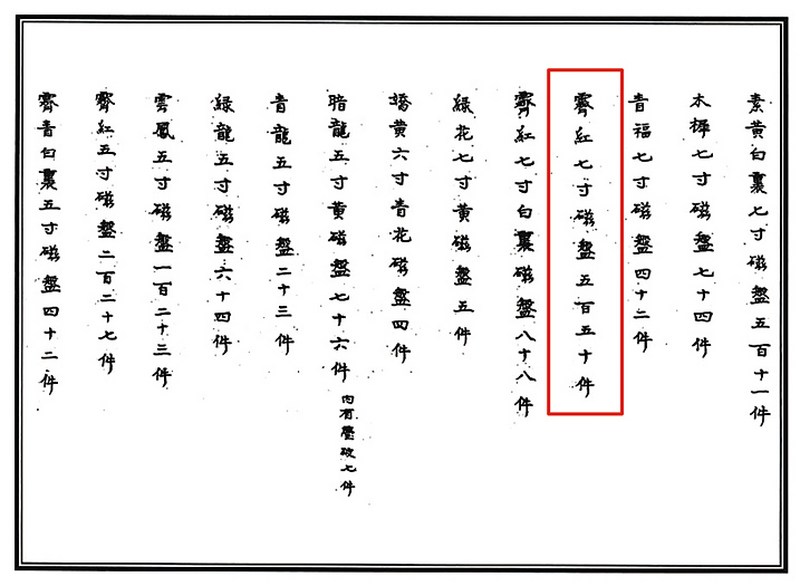 清乾隆 霁红釉盘一对 - 图5