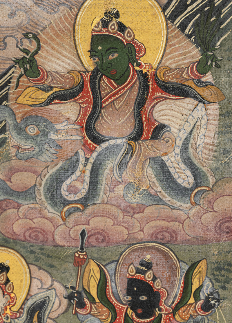 A THANGKA DEPCITING SHRI DEVI - 图7