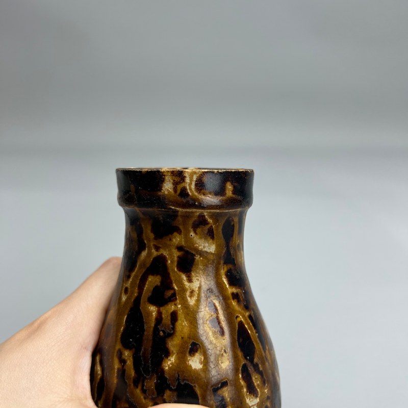明代 吉州窑虎斑纹箸瓶 - 图9