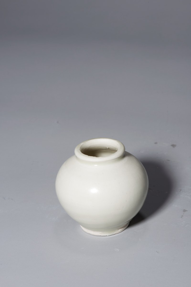 明代 白釉小罐 - 图3
