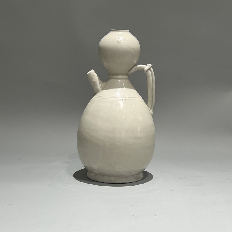 明代 白釉葫芦执壶 - 图15