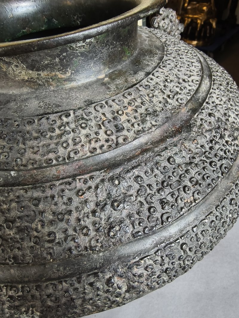 An archaic bronze vessel 'ling' - 图36