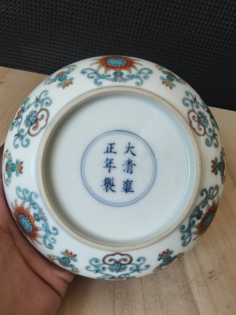 A pair of fine and rare imperial 'double lotus'' doucai' dishes - 图19