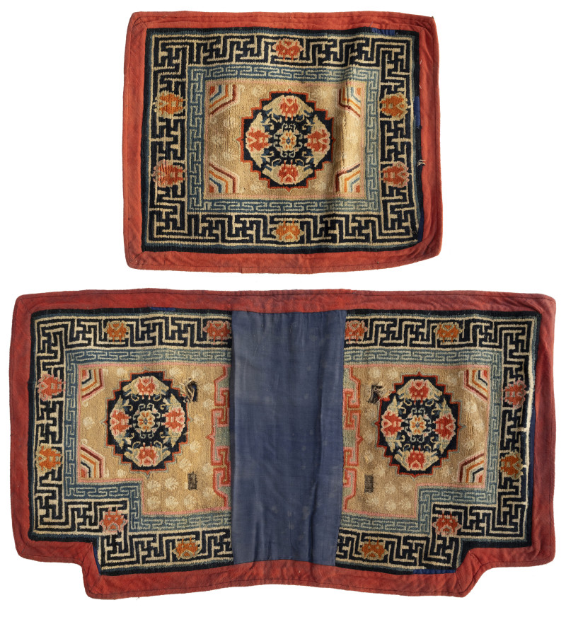 Saddle cover and under rug