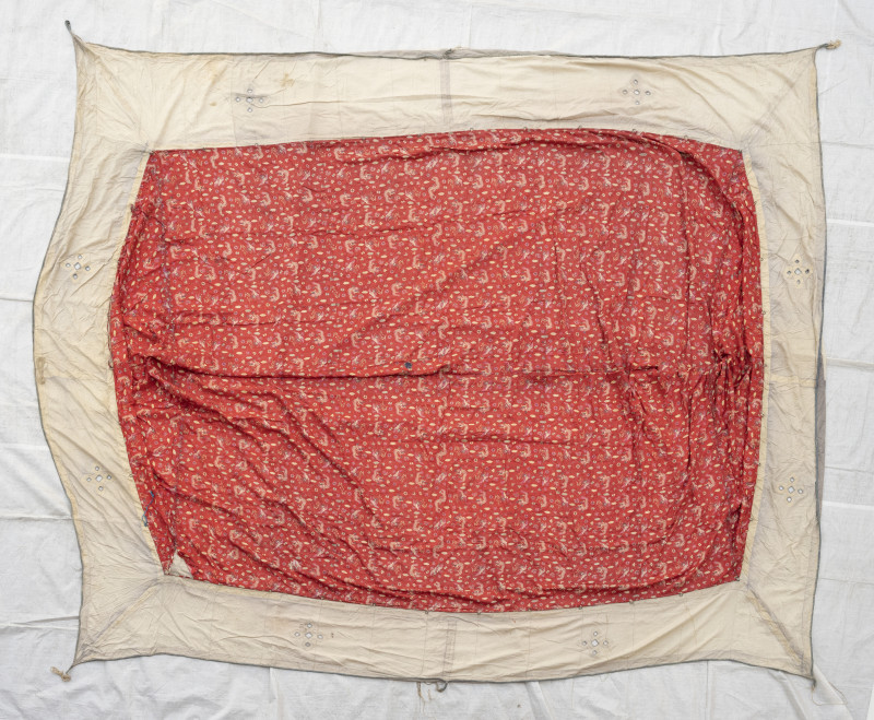 A LARGE APPLIQUÉ COTTON TENT - 图8