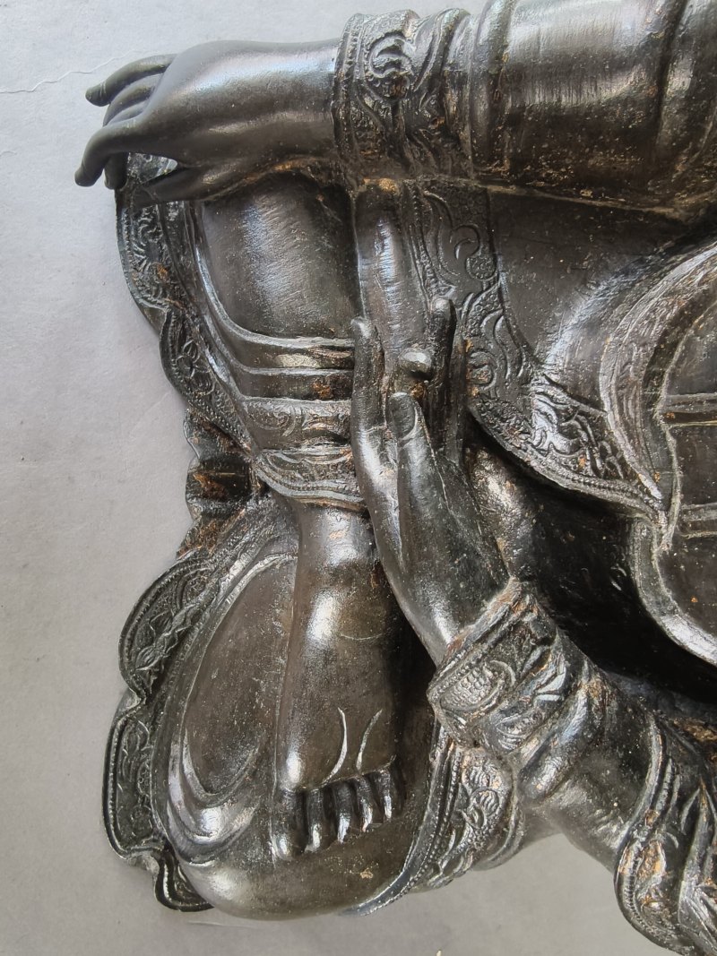 A BRONZE FIGURE OF BUDDHA SHAKYAMUNI - 图11