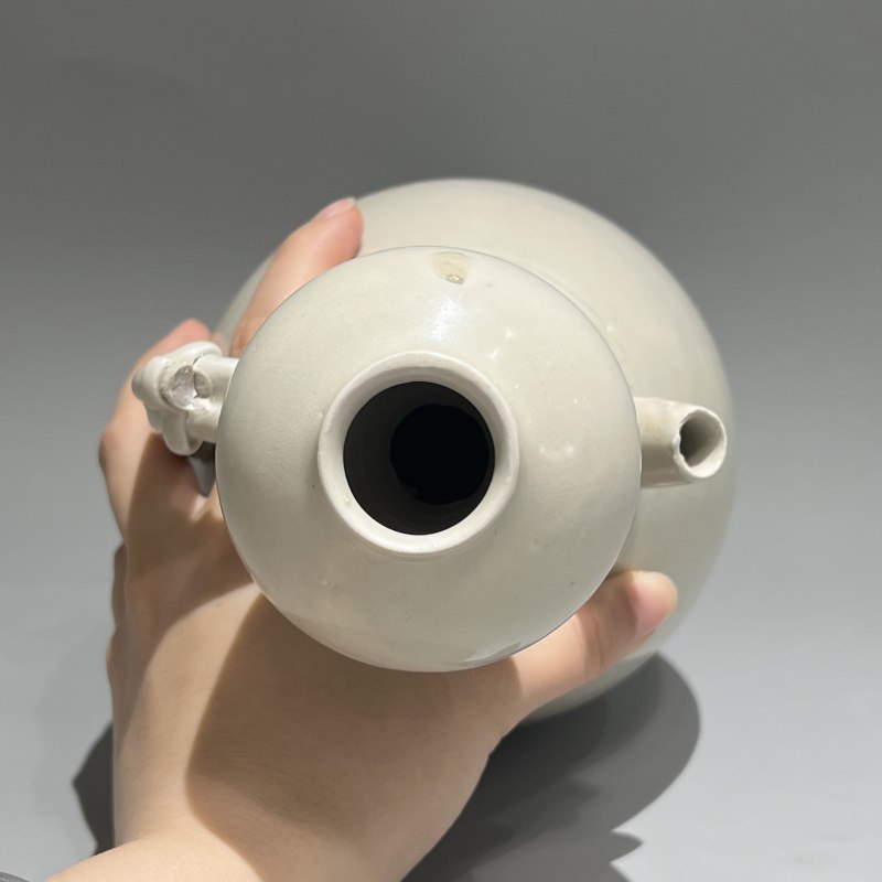 明代 白釉葫芦执壶 - 图17