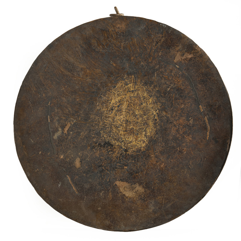 A PARCEL GILT-COPPER MANDALA - 图3