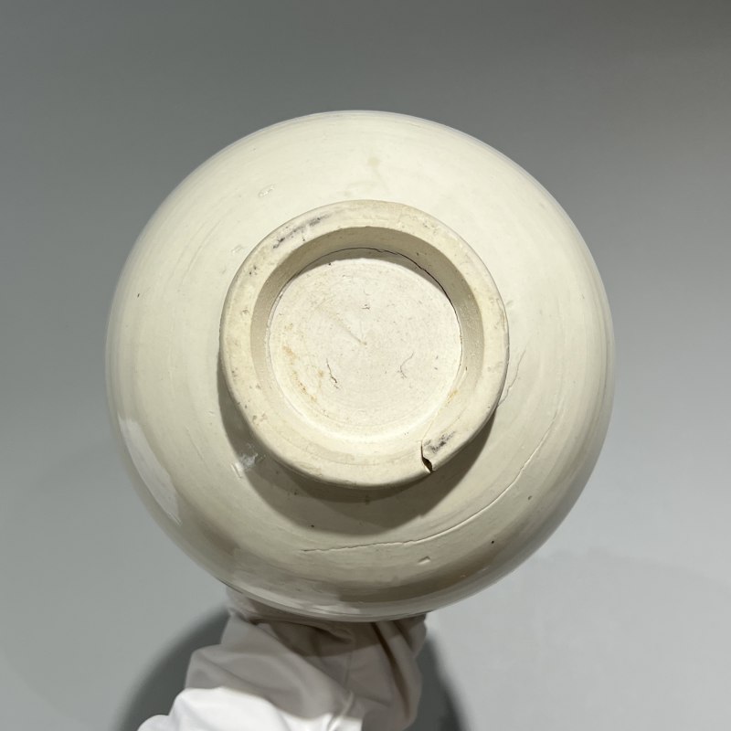 明代 白釉玉壶春瓶 - 图10