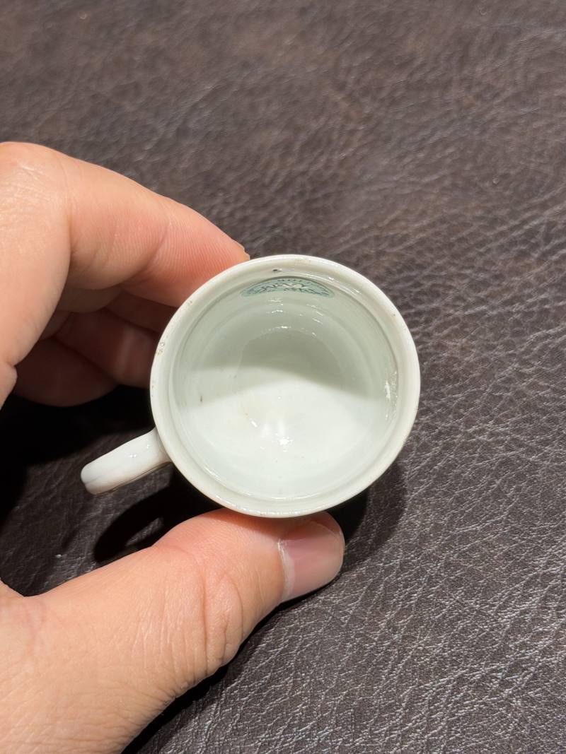 清乾隆 粉彩花鸟纹茶具一套25件 - 图143