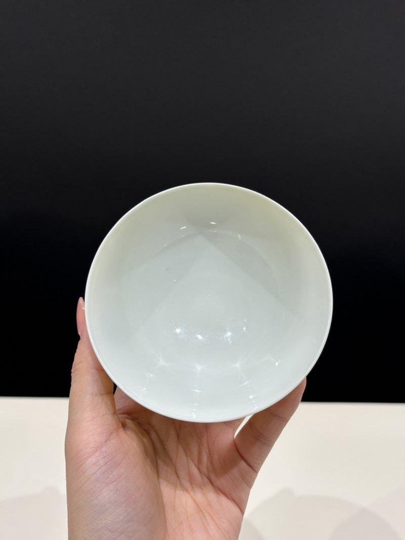 清雍正 柠檬黄釉杯 - 图8