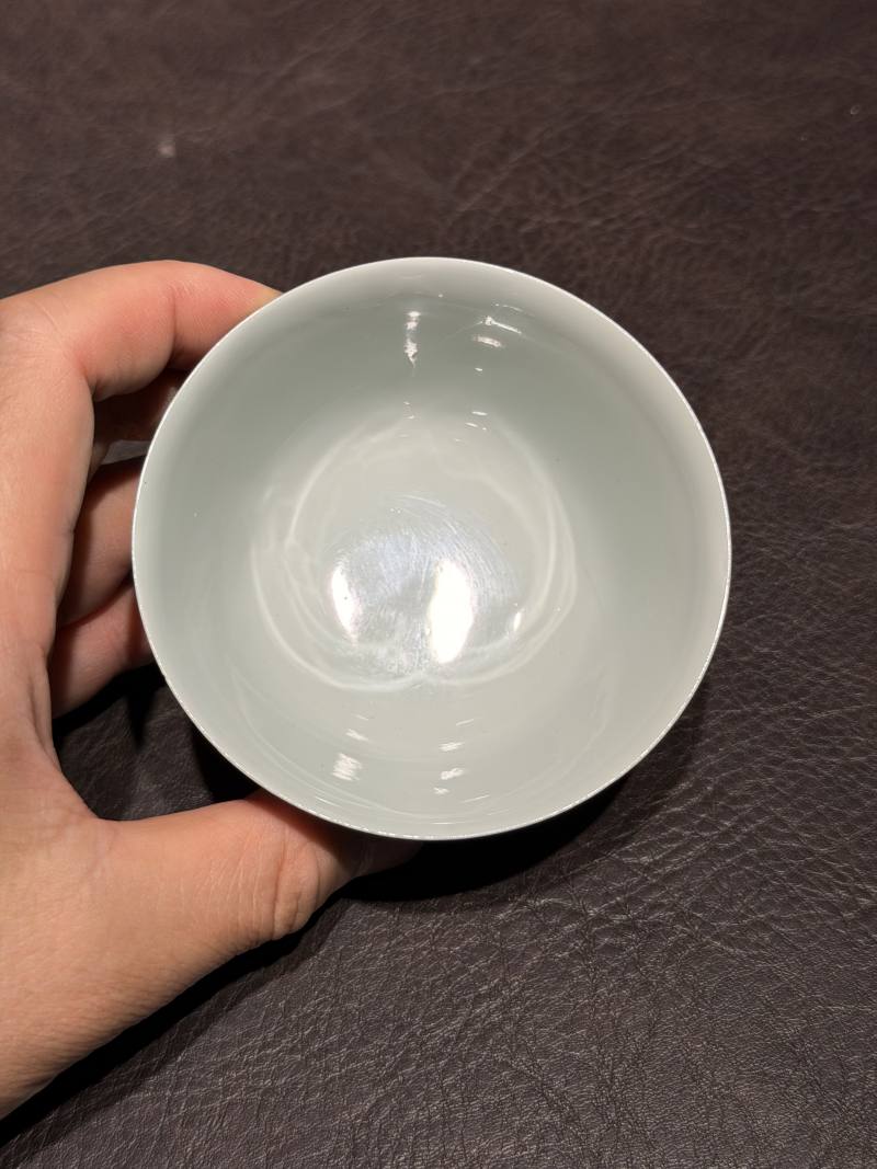 明成化 斗彩缠枝宝相花纹茶圆 - 图9