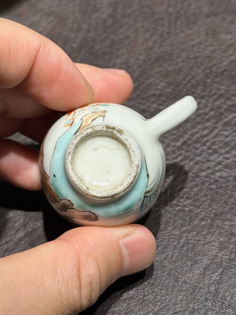 清乾隆 粉彩花鸟纹茶具一套25件 - 图100